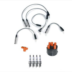 Ignition Wires Cap & Rotor 4 Spark Plug 7pc for Volkswagen Golf 2.0L 93-98