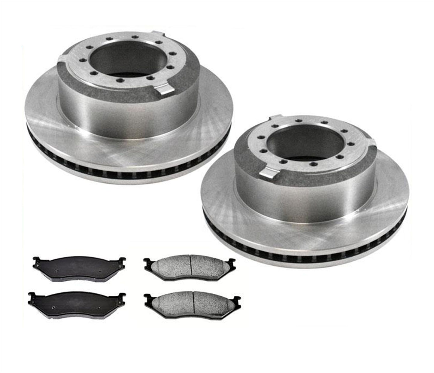 Fits For 05-16 Ford F450 Super Duty Rear Brake Disc Rotors & Pads
