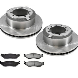 Fits For 05-16 Ford F450 Super Duty Rear Brake Disc Rotors & Pads
