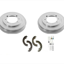 Para Mitsubishi Lancer LS y OZ Rally 2002-2006, tambores de freno, zapatos y resortes.