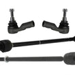 100% New Outer & Inner Tie Rods L & R Side 4pc Kit for Land Rover LR3 2005-2009