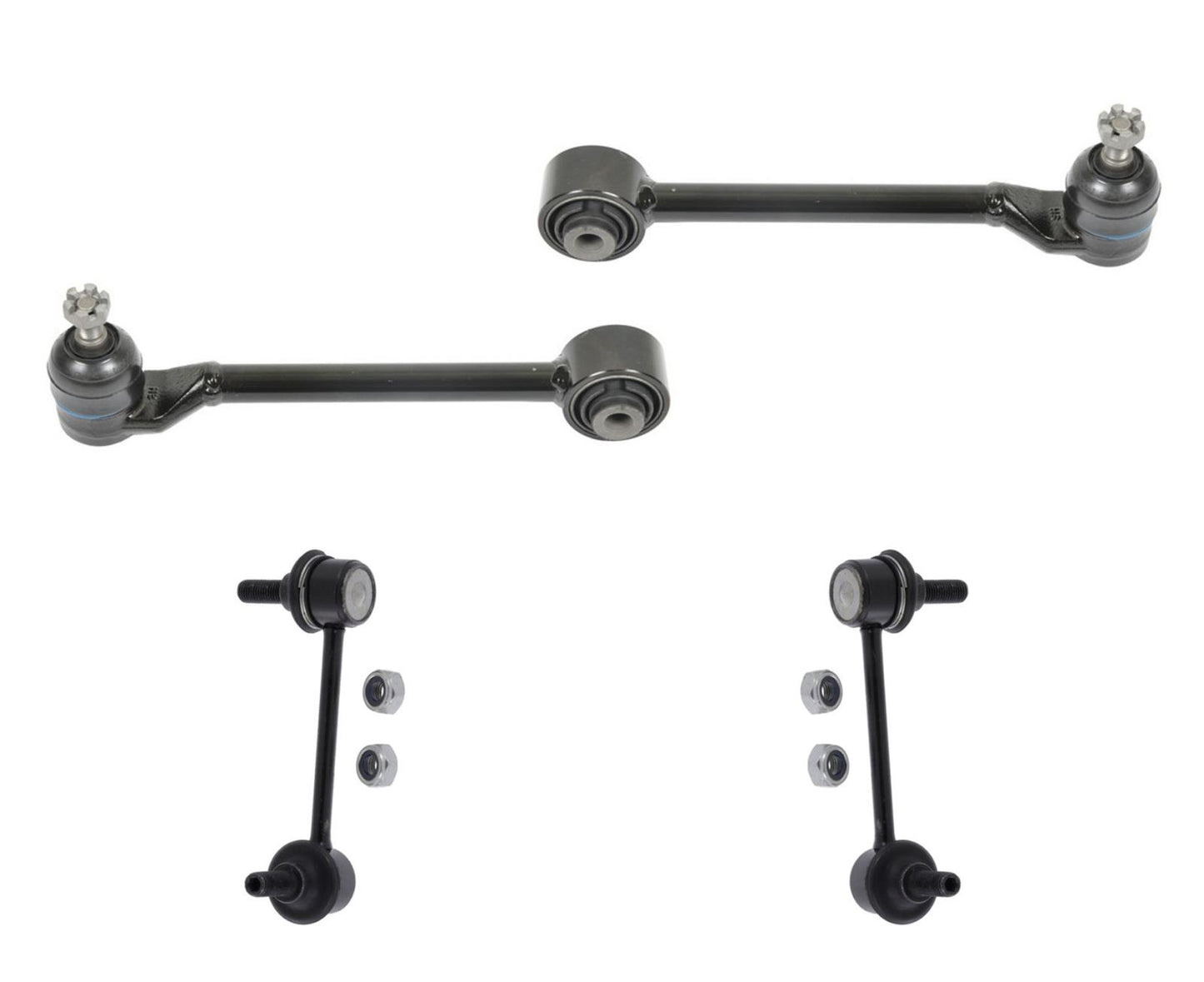 Parte trasera del coche, brazos de control superiores, rótulas, enlaces para Honda 98-02 Accord, 4 piezas