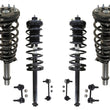 Fits For 98-02 Accord Front Rear Left & Right Coil Spring Struts and Mount 8Pc