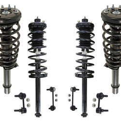 Fits For 98-02 Accord Front Rear Left & Right Coil Spring Struts and Mount 8Pc