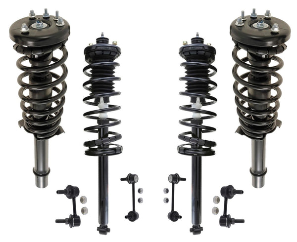 Fits For 98-02 Accord Front Rear Left & Right Coil Spring Struts and Mount 8Pc