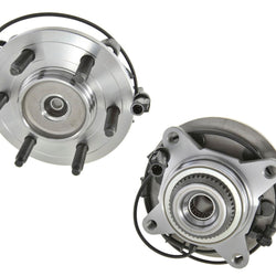 2- Conjunto completo de cojinetes de buje ABS para Ford Expedition 01-02 con tracción en las 4 ruedas 4x4