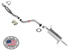 Exhaust System Pipe Muffler Fits For 12-17 Hyundai Accent 4 Door Sedan 1.6L