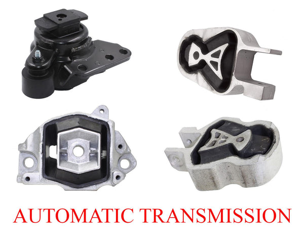 4pc Engine Mounts & Automatic Transmission Torque Strut for 13-14 Ford C-Max 2.0