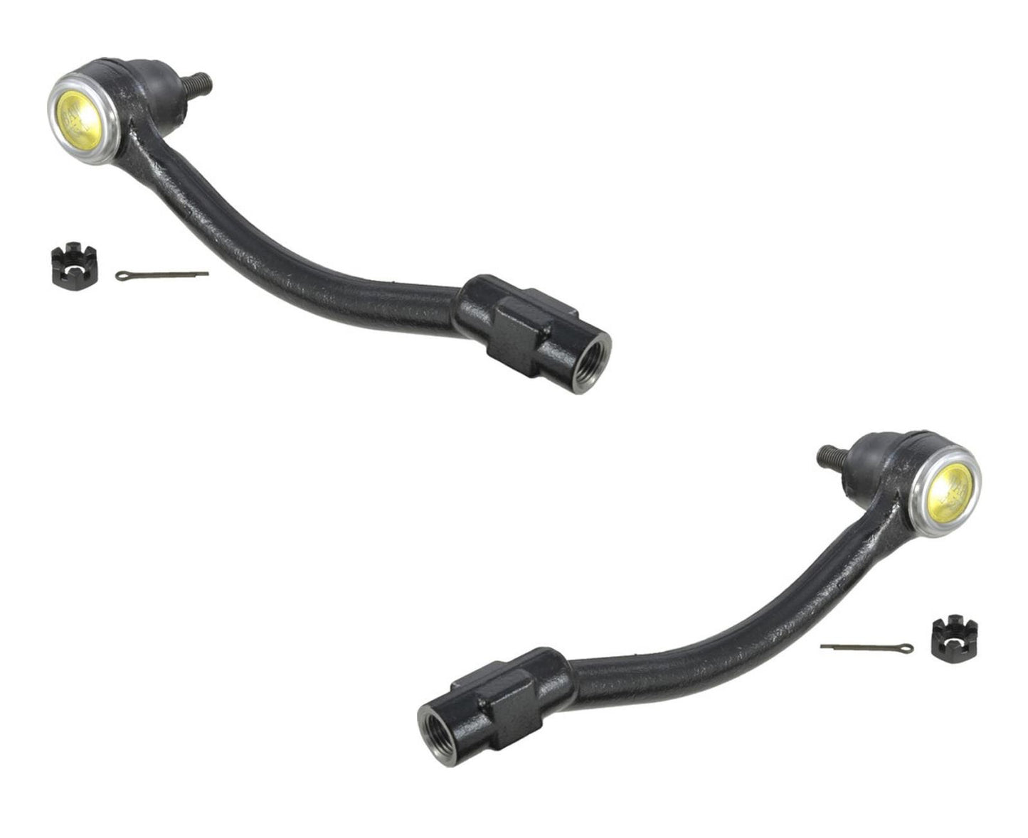 Front Outer Tie Rods For 11-16 Hyundai Elantra 2pc REF# 568203X000 568203X090