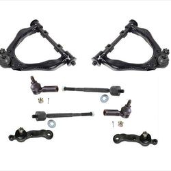 Front Steering 8pc Kit Rear Wheel Drive for Toyota Tacoma 95-04 w Power Steering