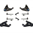 For 88-99 GM 1500 Rear Wheel Drive Pick Up Upper Lower Control Arms and Tie Rods