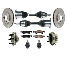 Front Wheel Bearings CV Axles Ball Joints For 03-06 Expedition 4 Wheel Drive
