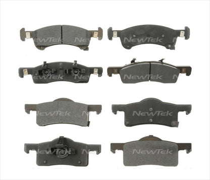 Front & Rear Brake Pads For Ford Expedition & Lincoln Navigator 2003 2004 2006