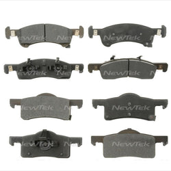 Fits For Ford 03-06 EXPEDITION LINCOLN NAVIGATOR (2) Sets F & R Brake Pads