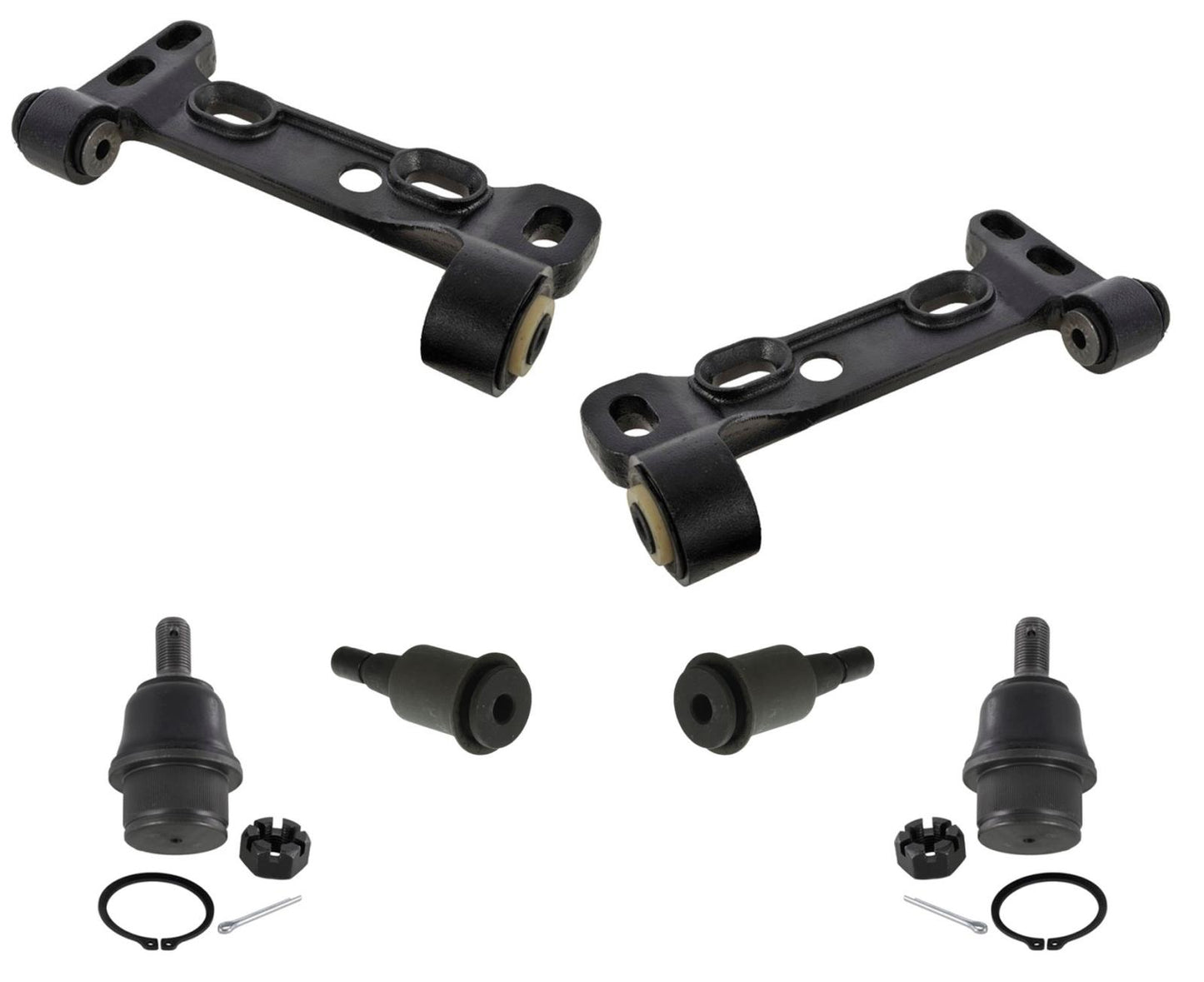Front Low Control Arm Brackets Bushings Ball Joints For 08-09 GM Trailblazer