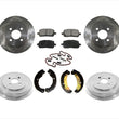 Fits For 2005-2008 4 Bolt / Lug Cobalt 2.2L Brake Rotors Drums & Shoes & Springs