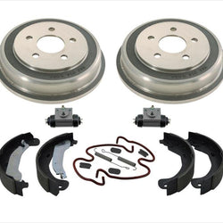 Tambores y zapatas de freno Rr de 5 pernos Cilindros de rueda Hardware 06-08 GM Llanta de 5 pernos HHR