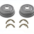 Fits 87-89 Jeep Wrangler With Standard Size 10 x 1 3/4 " Brake Drums Shoes 3pc