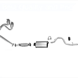 For 2003 Jeep Wrangler 4.0L Y Pipe & 2 Catalytic Converter + converter + exhaust
