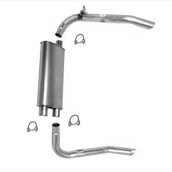 For GM Firebird Camaro 2.8L 3.1L Dual rear Muffler With Tail Pipes Made in USA