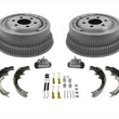 for 91-98 Dakota 10 inch Larger Size Rear Brake Drums & Shoes Ck Drum size 6Pc