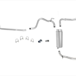 Sistema de escape silenciador para motor de carburador Firebird Camaro 83-87 5.0L Vin H 4 Barr