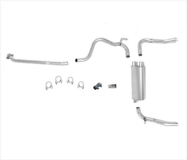 Sistema de escape silenciador para motor de carburador Firebird Camaro 83-87 5.0L Vin H 4 Barr