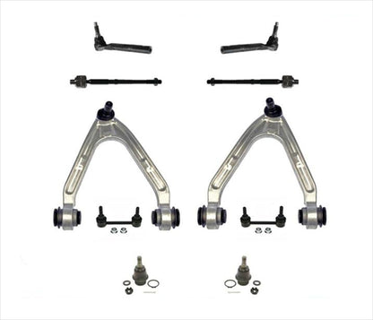 Para 06 Hummer H3 solo con varillas de amarre de 14 mm, brazos superiores, juntas esféricas bajas, barra estabilizadora, 10 piezas