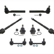 For 2006 Hummer H3 W/ 14MM Tie Rods Ball Joints Tie Rods Sway Bar Links 8pc