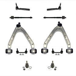 For 2006 Hummer H3 With 14MM Tie Rod Ends Upper Arms Low Ball Joints Sway 10Pc