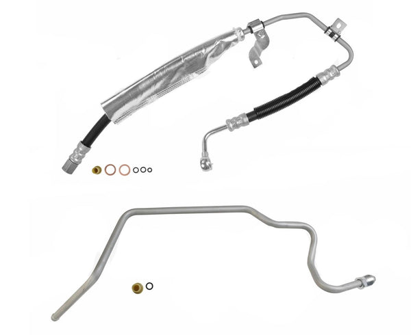 Power Steering Pressure Hose & Rack Tube Kit Fits For 04-06 Lexus ES330 2pc Kit