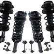 Front & Rear Complete Coil Spring Struts Fits for 10-12 Subaru Outback Wagon 8Pc