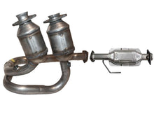 2001-2002 para Jeep Wrangler 4.0LY Tubería y 2 convertidores catalíticos delanteros y traseros