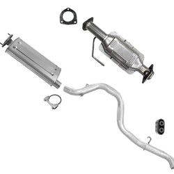 for Jeep Wrangler 2001-2002 Middle Catalytic Converter Muffler & Tail Pipe