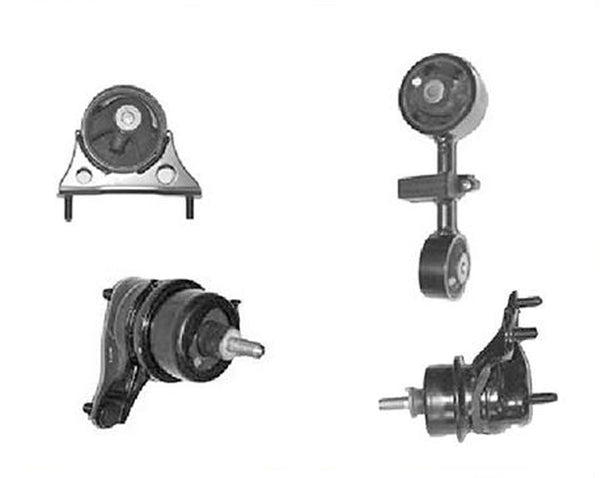 Soportes para motor y transmisión, 4 piezas, para Toyota Highlander 2.4L con tracción delantera 01-03