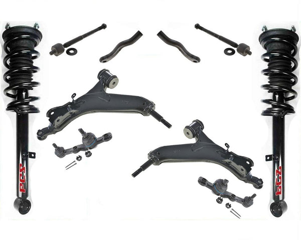Front Struts Control Arms Tie Rods & Links For IS250 Rear Wheel Drive 2006-2013