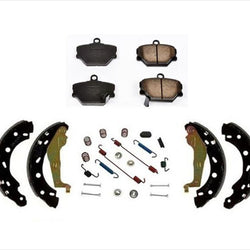 05-14 Smart Car Smart Fortwo Brake Pads Brake Shoes Hardware Kit 3Pc