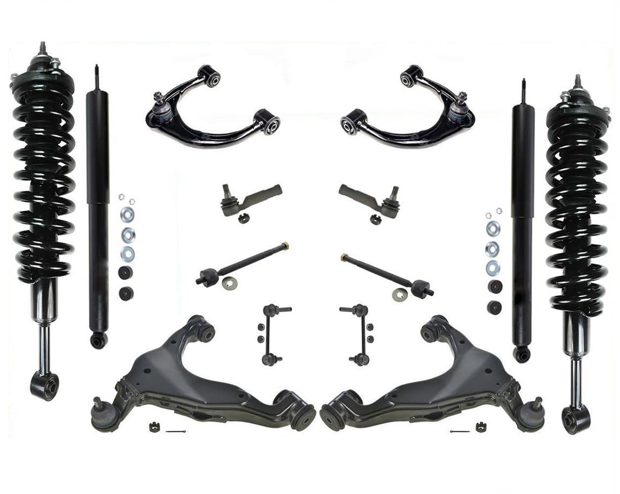 Front Struts Rear Shocks Lower Upper Arms for Toyota Tacoma 4 Wheel Drive 05-15