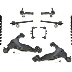 Brazos de control inferiores de puntales delanteros y kit de 6 piezas para Tacoma 4WD y Pre-Runner 05-15