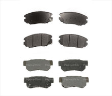 Fits For 06-10 Hyundai Sonata V6 CERAMIC FRONT & RR Brake Pads 2 Sets