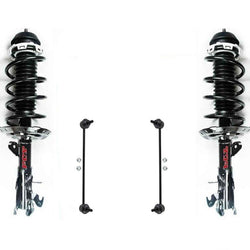 Conjunto de puntal de resorte delantero y enlaces de barra estabilizadora para Honda FIT 2009-2013