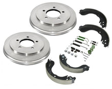 Tambores de freno trasero Zapatas de freno Kit de resorte 4 piezas para Jeep Compass 2008-2016