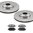 Rear Brake Rotors & Pads Fits For Nissan 350Z 03-05 W/O BREMBO CALIPERS