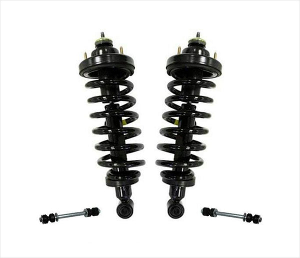 Fits 06-10 Explorer 2 REAR Quick Spring Strut and Mount Sway Bar Links 4Pc