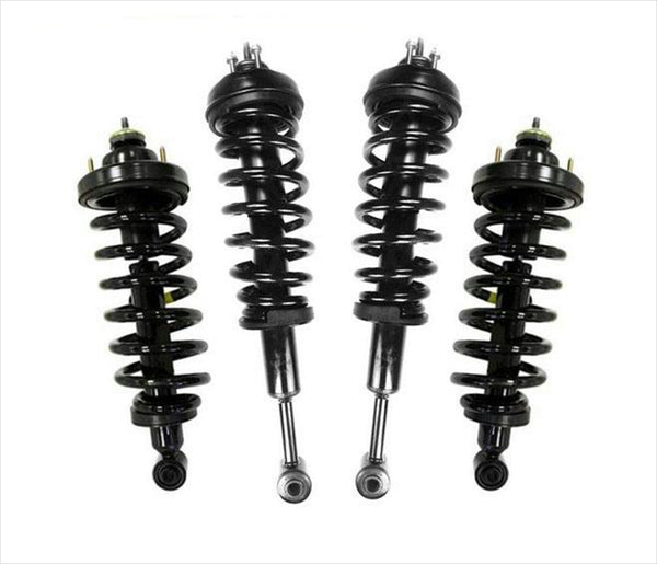 Fits 06-10 Explorer Front & Rear Complete Coil Spring Strut and Mounts