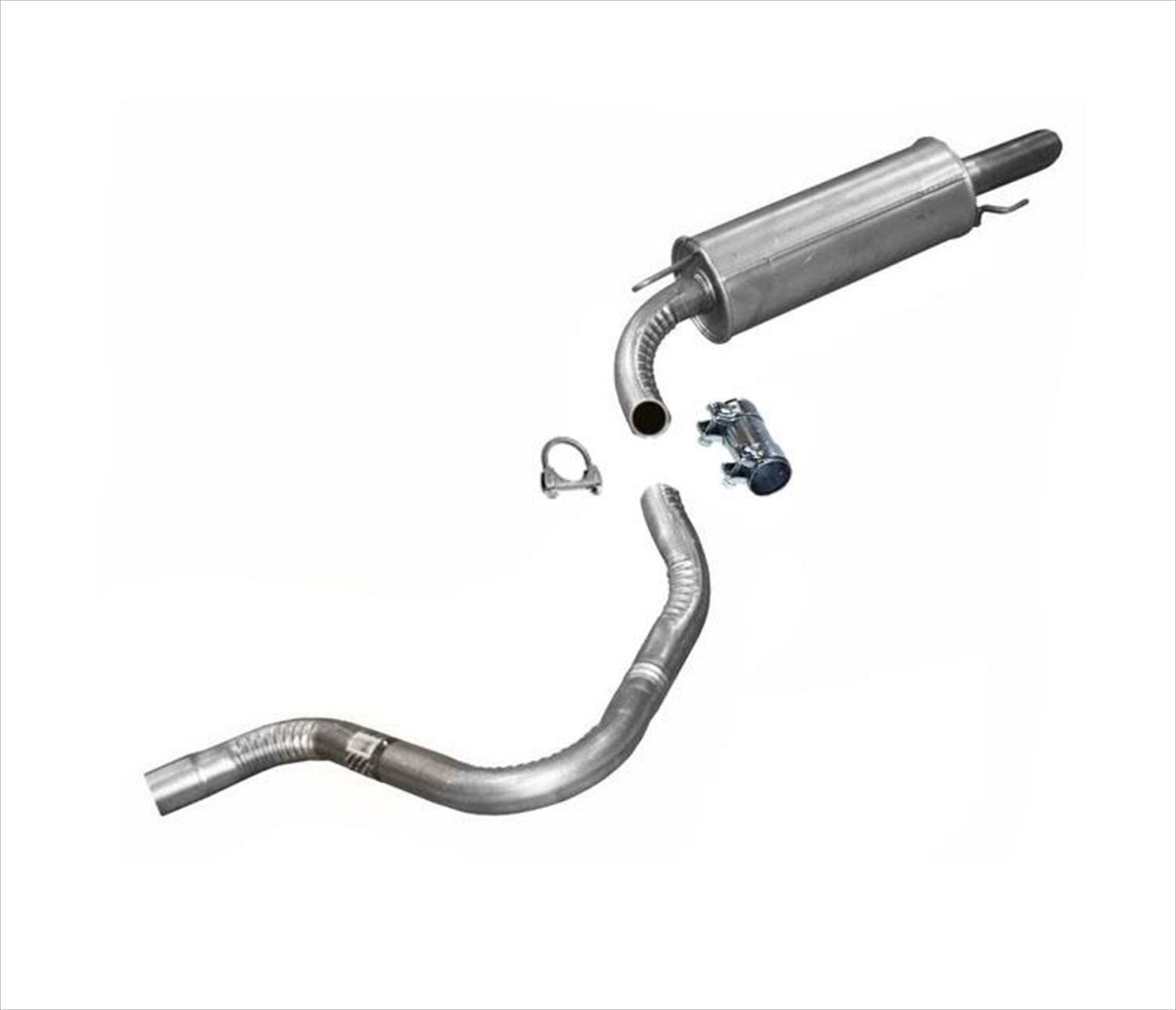 Silenciador trasero HECHO EN EE.UU. para Toyota Landcruiser para Lexus LX470 1998-2007