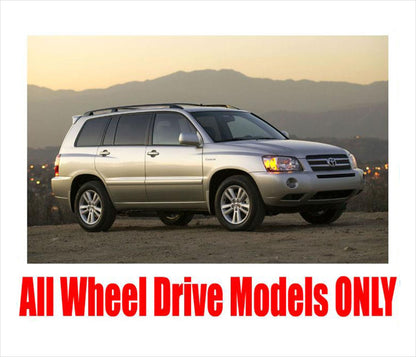 Front CV Drive Axles for 01-07 Toyota Highlander 4x4 All Wheel Drive