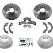 Fits 1997-2004 Mitsubishi Montero Sport W/ 15 Inch Rims & with Rear Drum Brakes