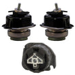 3pc Engine Motor Mounts Auto Transmission for BMW X5 3.0L Gas Engine 07-10