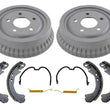 For 95-99 Monte Carlo 100% New Rear Brake Drums & New Shoes + Brake Springs 4pc
